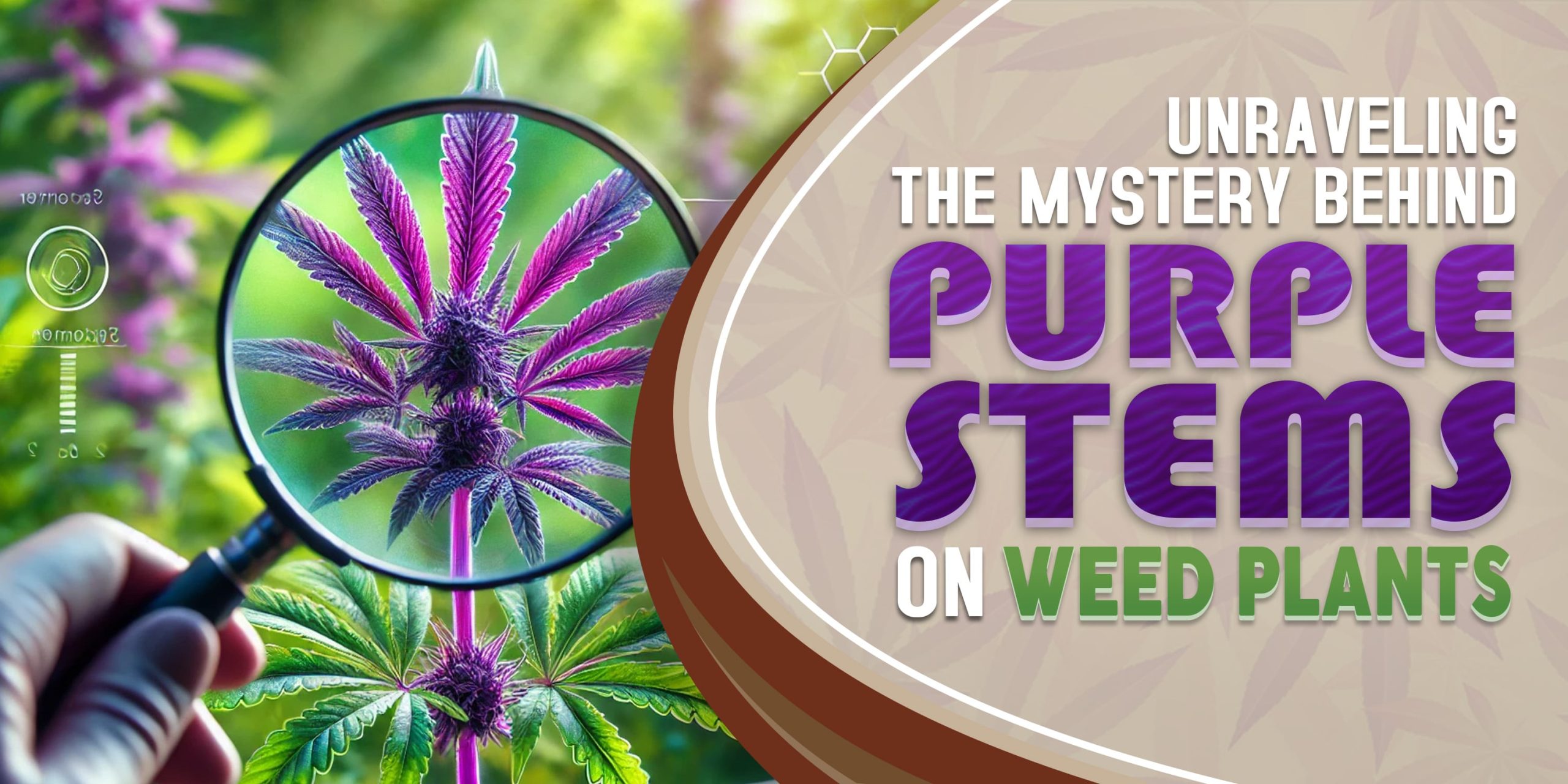 Unraveling the Mystery Behind Purple Stems on Weed Plants 1 min scaled